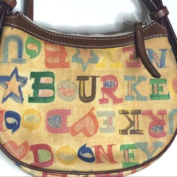 Dooney & Bourke Bags Dooney Bourke Crayon Graffiti Small Hobo Bag